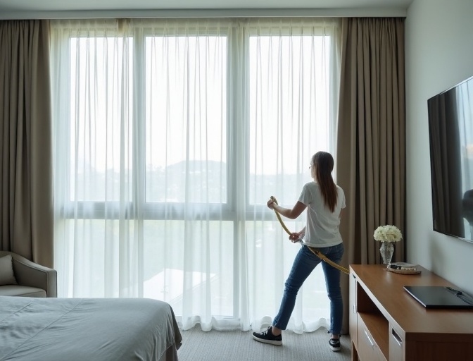 Eerwah Vale Sheer Curtain Cleaning
